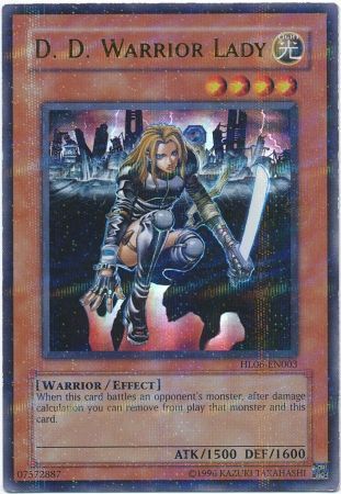 D.D. Warrior Lady [HL06-EN003] Ultra Rare | Anubis Games and Hobby