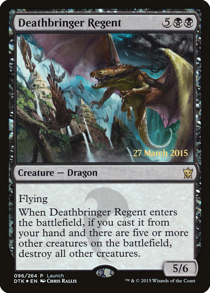 Deathbringer Regent (Launch) [Dragons of Tarkir Prerelease Promos] | Anubis Games and Hobby