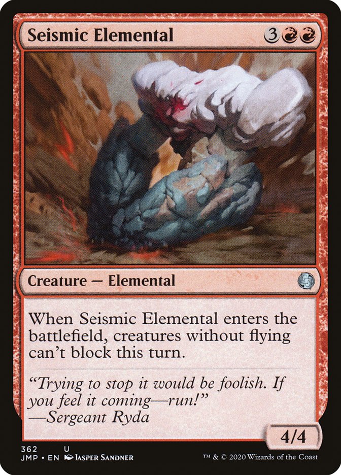 Seismic Elemental [Jumpstart] | Anubis Games and Hobby