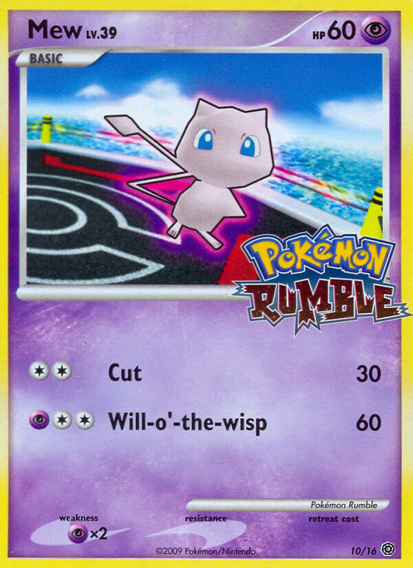 Mew (10/16) [Pokémon Rumble] | Anubis Games and Hobby