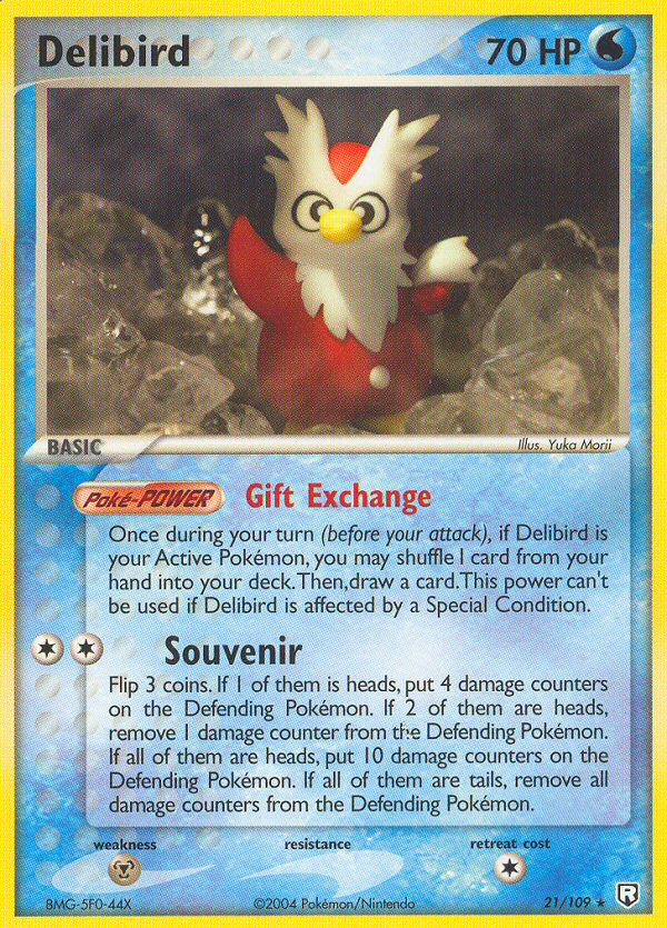 Delibird (21/109) [EX: Team Rocket Returns] | Anubis Games and Hobby