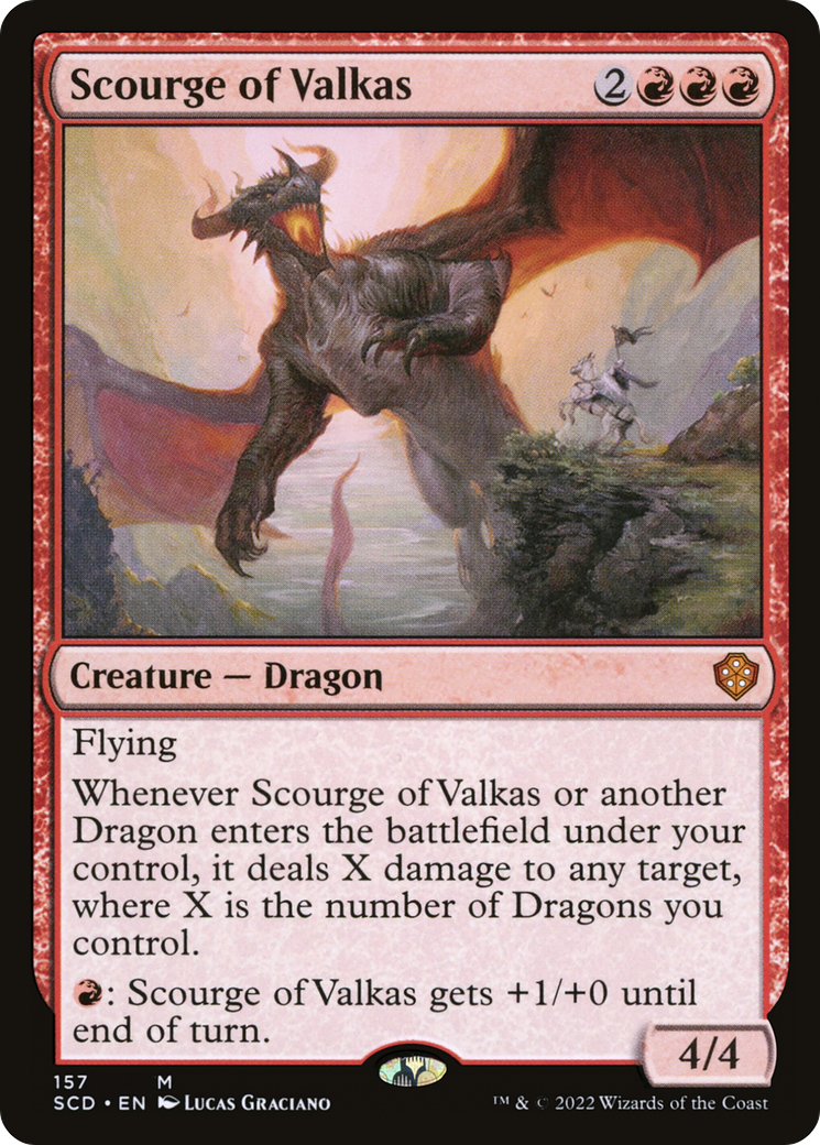 Scourge of Valkas [Starter Commander Decks] | Anubis Games and Hobby