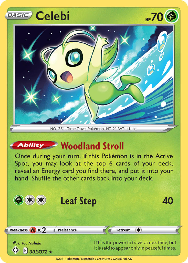 Celebi (003/072) [Sword & Shield: Shining Fates] | Anubis Games and Hobby