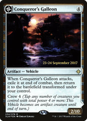 Conqueror's Galleon // Conqueror's Foothold [Ixalan Prerelease Promos] | Anubis Games and Hobby