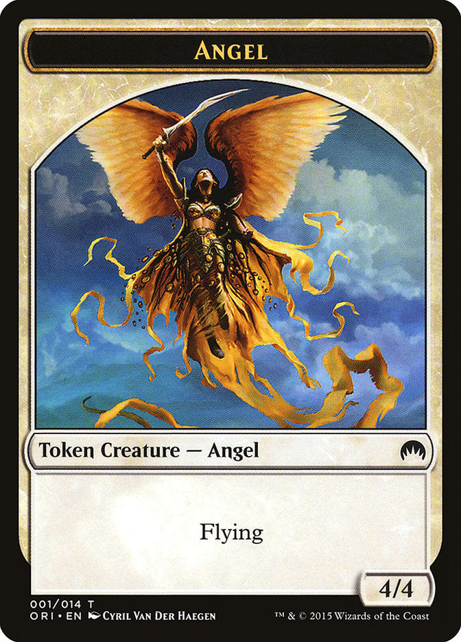 Angel Token [Magic Origins Tokens] | Anubis Games and Hobby
