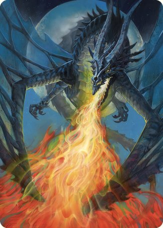 Balefire Dragon Art Card [Commander Masters Art Series] | Anubis Games and Hobby