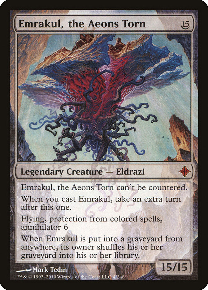 Emrakul, the Aeons Torn [Rise of the Eldrazi] | Anubis Games and Hobby