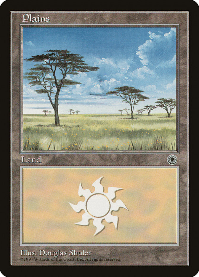 Plains (Yellow Flowers in Grass / No Clouds at Top Center) [Portal] | Anubis Games and Hobby