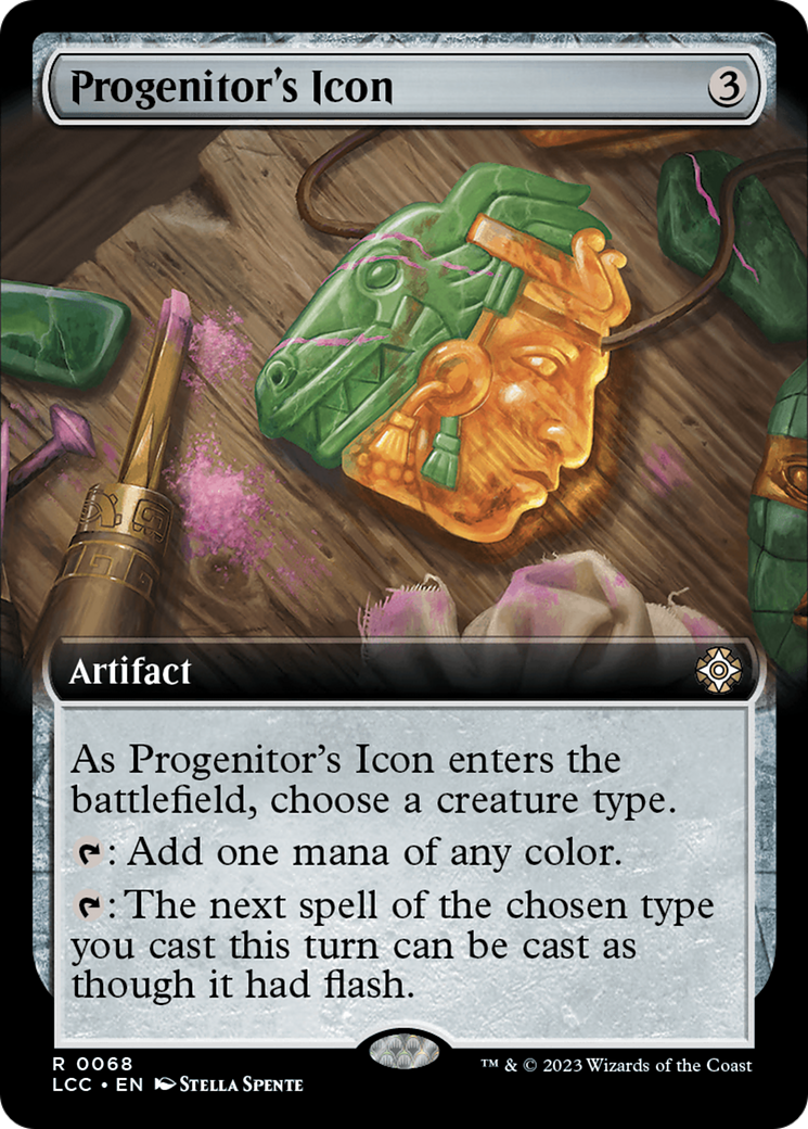 Progenitor's Icon (Extended Art) [The Lost Caverns of Ixalan Commander] | Anubis Games and Hobby