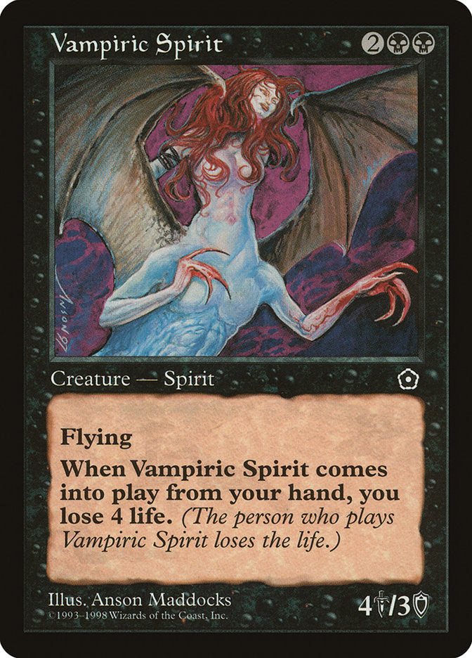 Vampiric Spirit [Portal Second Age] | Anubis Games and Hobby