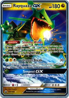 Rayquaza GX (109/168) (Dragones y Sombras - Pedro Eugenio Torres) [World Championships 2018] | Anubis Games and Hobby