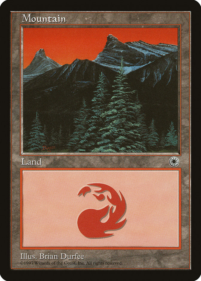 Mountain (9/6 Signature / Tallest Peak Center) [Portal] | Anubis Games and Hobby