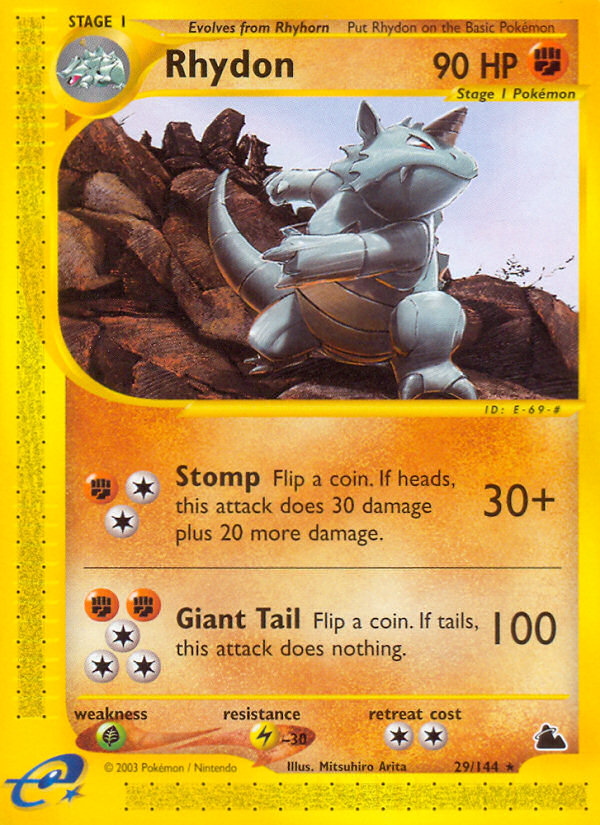 Rhydon (29/144) [Skyridge] | Anubis Games and Hobby