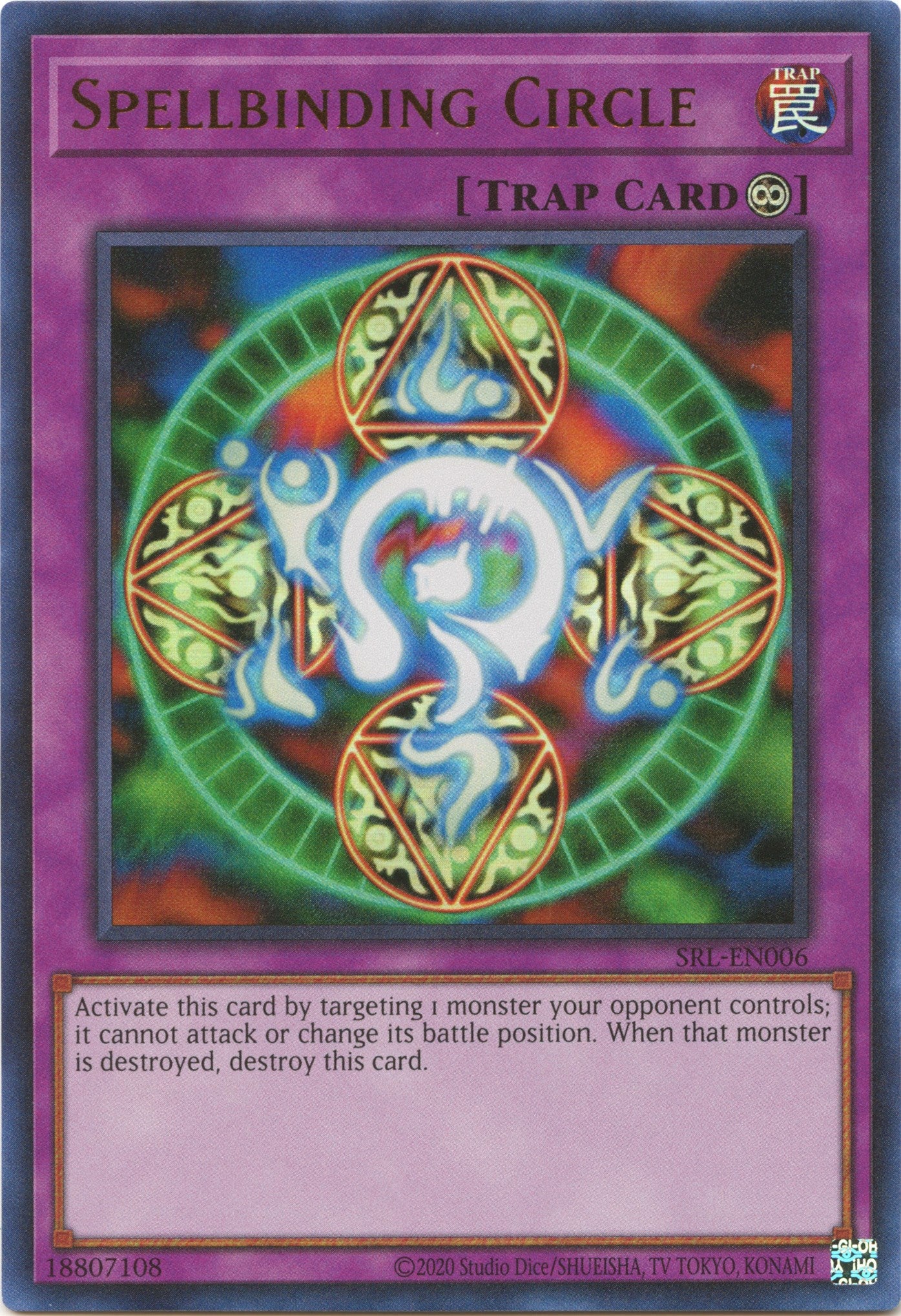 Spellbinding Circle (25th Anniversary) [SRL-EN006] Ultra Rare | Anubis Games and Hobby