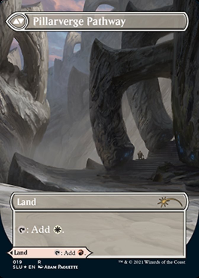 Needleverge Pathway // Pillarverge Pathway (Borderless) [Secret Lair: Ultimate Edition 2] | Anubis Games and Hobby