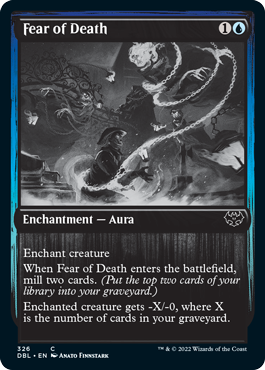 Fear of Death [Innistrad: Double Feature] | Anubis Games and Hobby