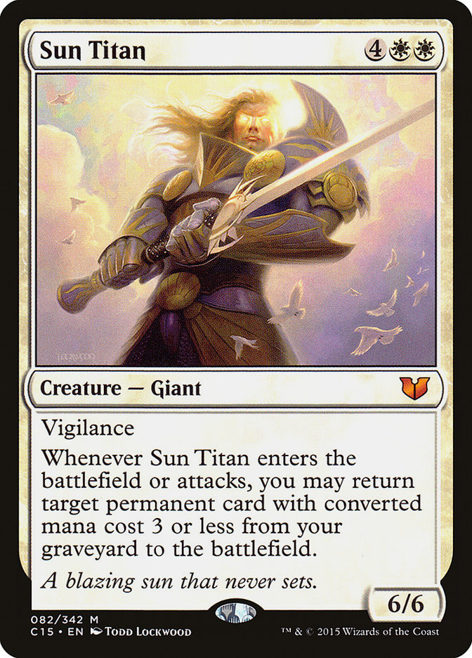 Sun Titan [Commander 2015] | Anubis Games and Hobby