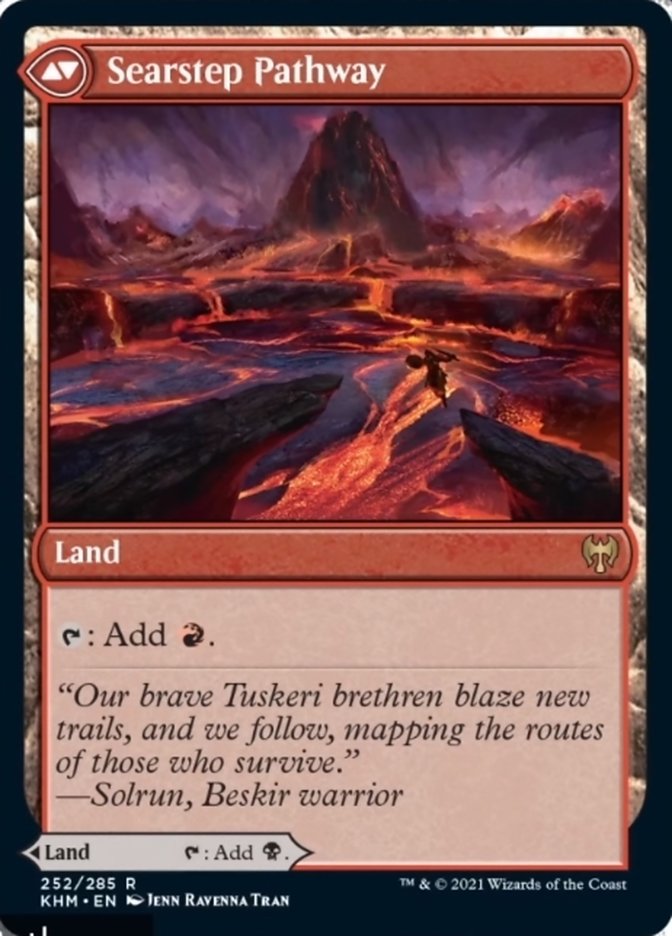 Blightstep Pathway // Searstep Pathway [Kaldheim] | Anubis Games and Hobby