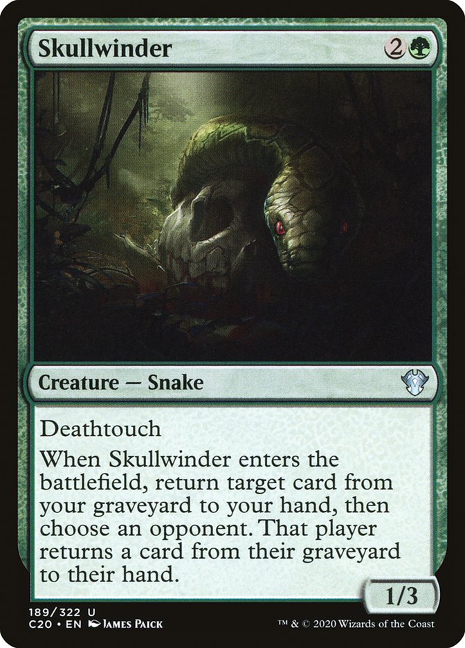 Skullwinder [Commander 2020] | Anubis Games and Hobby