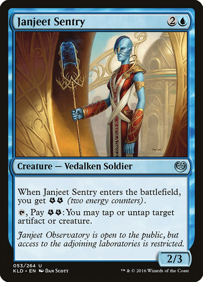 Janjeet Sentry [Kaladesh] | Anubis Games and Hobby