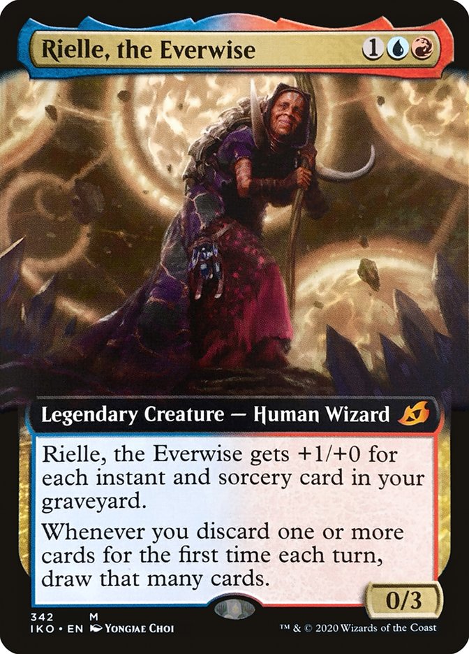 Rielle, the Everwise (Extended Art) [Ikoria: Lair of Behemoths] | Anubis Games and Hobby