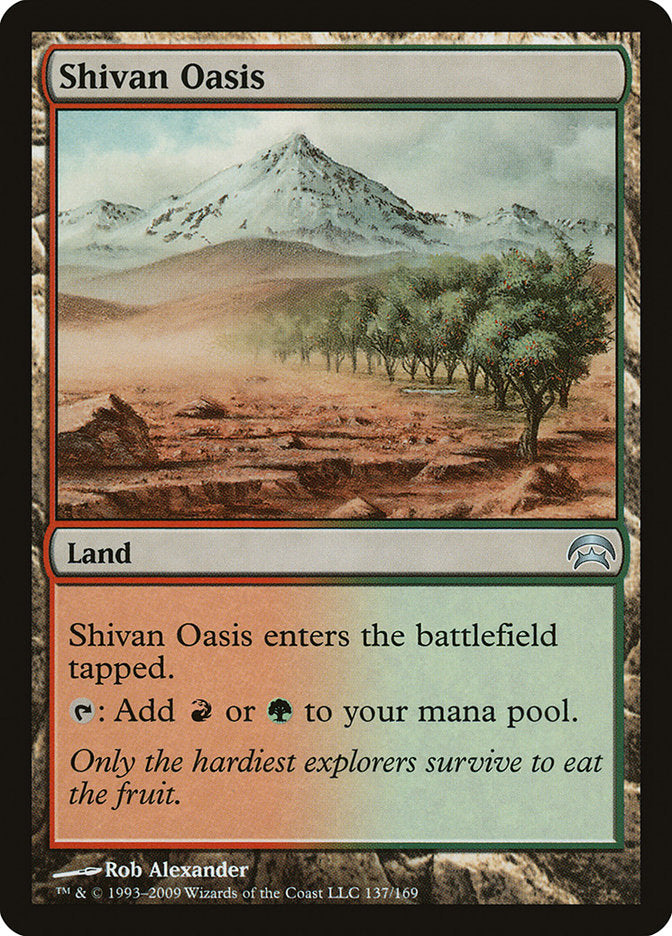 Shivan Oasis [Planechase] | Anubis Games and Hobby