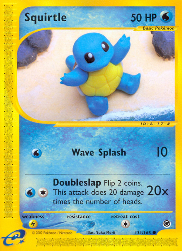 Squirtle (131/165) [Expedition: Base Set] | Anubis Games and Hobby