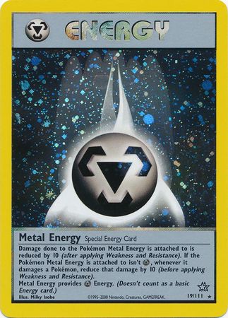 Metal Energy (19/111) [Neo Genesis Unlimited] | Anubis Games and Hobby