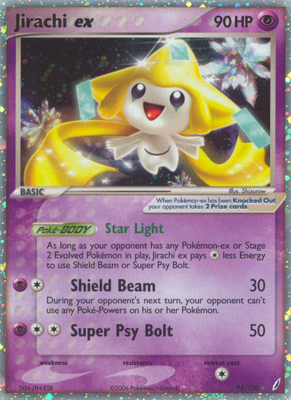 Jirachi ex (94/100) [EX: Crystal Guardians] | Anubis Games and Hobby