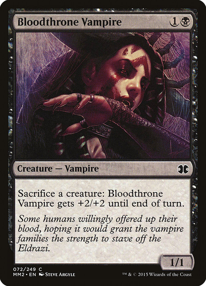 Bloodthrone Vampire [Modern Masters 2015] | Anubis Games and Hobby