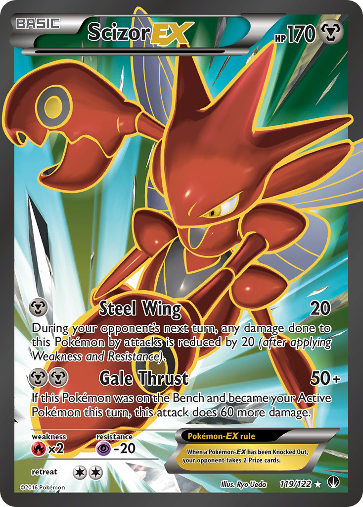 Scizor EX (119/122) [XY: BREAKpoint] | Anubis Games and Hobby