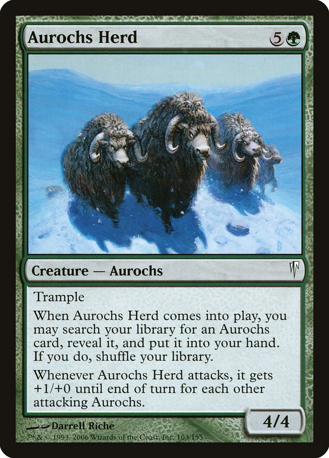 Aurochs Herd [Coldsnap] | Anubis Games and Hobby