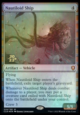 Nautiloid Ship [Commander Legends: Battle for Baldur's Gate Prerelease Promos] | Anubis Games and Hobby