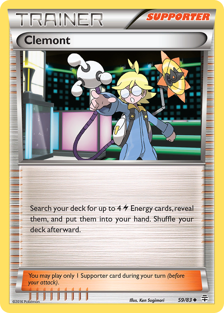 Clemont (59/83) [XY: Generations] | Anubis Games and Hobby