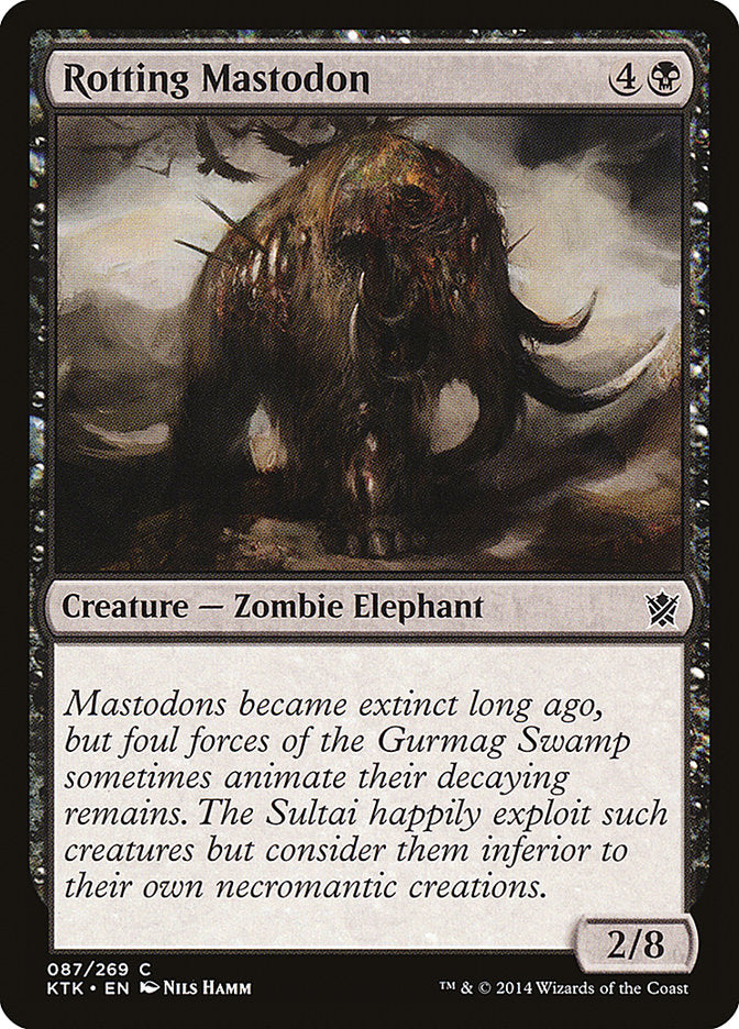 Rotting Mastodon [Khans of Tarkir] | Anubis Games and Hobby