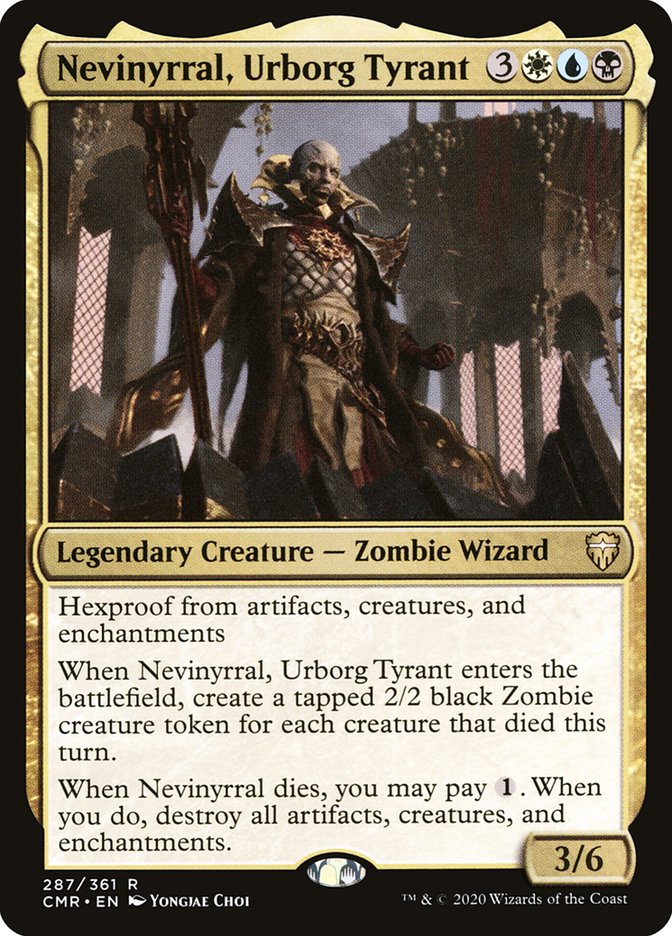 Nevinyrral, Urborg Tyrant [Commander Legends] | Anubis Games and Hobby