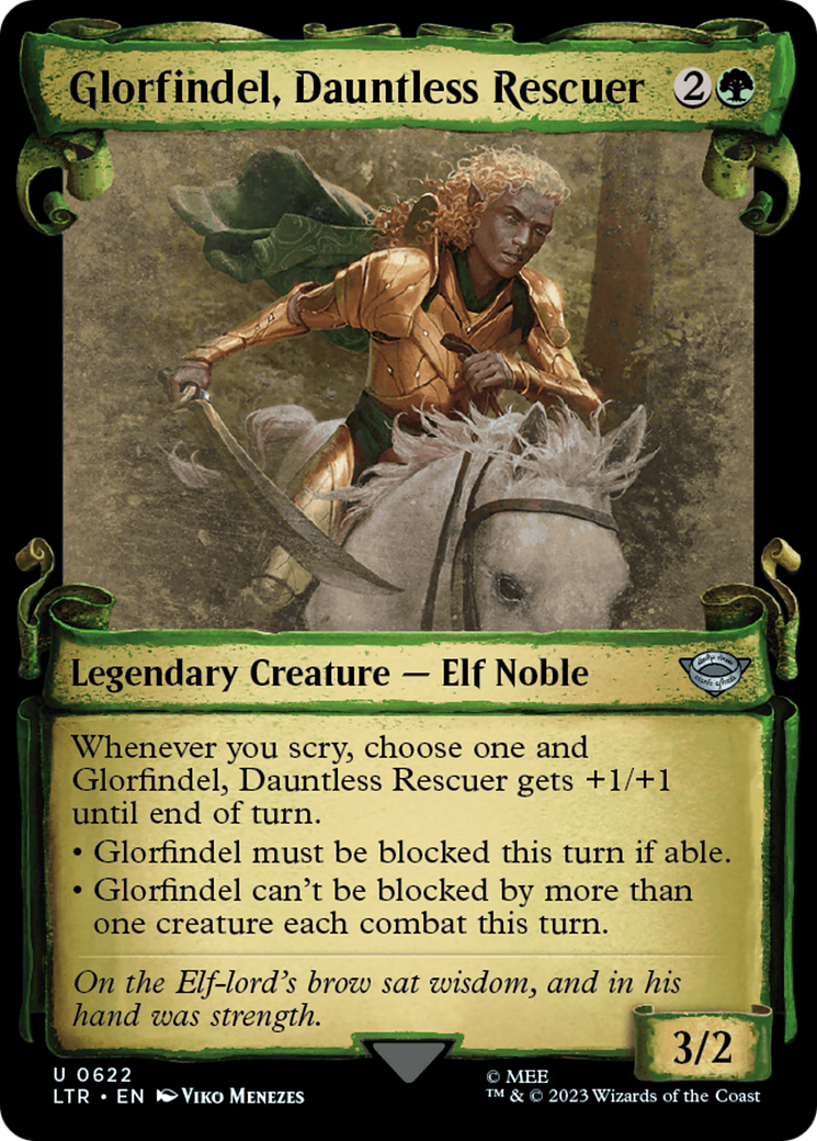 Glorfindel, Dauntless Rescuer [The Lord of the Rings: Tales of Middle-Earth Showcase Scrolls] | Anubis Games and Hobby