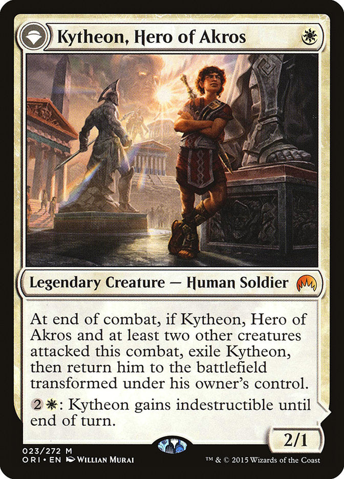 Kytheon, Hero of Akros // Gideon, Battle-Forged [Magic Origins] | Anubis Games and Hobby