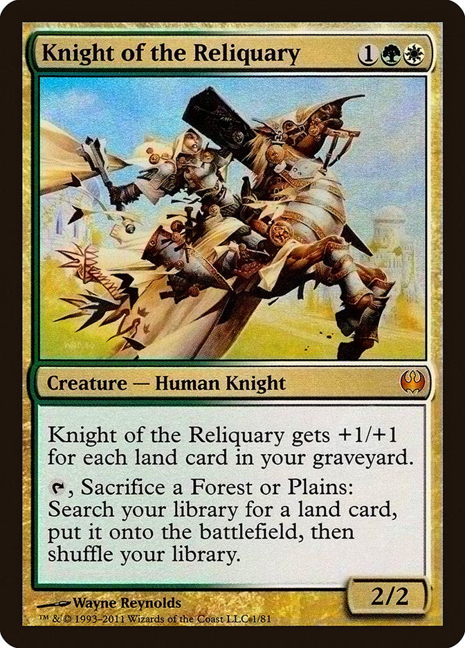 Knight of the Reliquary [Duel Decks: Knights vs. Dragons] | Anubis Games and Hobby