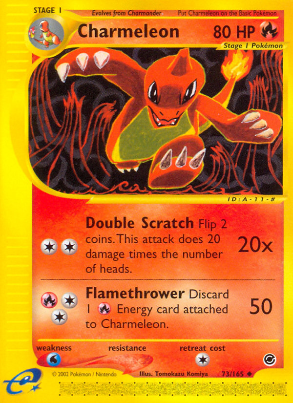 Charmeleon (73/165) [Expedition: Base Set] | Anubis Games and Hobby