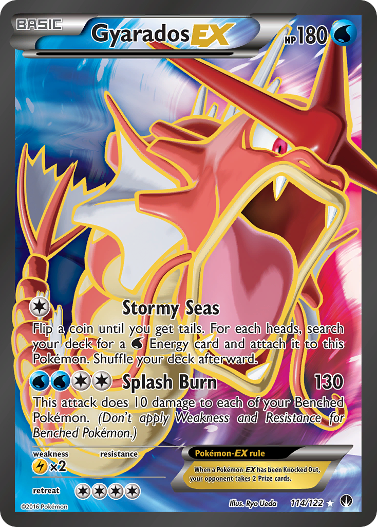 Gyarados EX (114/122) [XY: BREAKpoint] | Anubis Games and Hobby