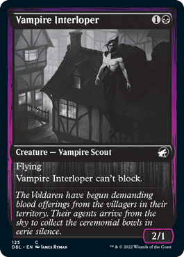 Vampire Interloper [Innistrad: Double Feature] | Anubis Games and Hobby