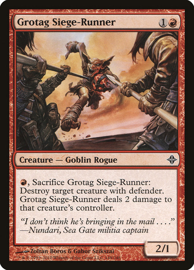 Grotag Siege-Runner [Rise of the Eldrazi] | Anubis Games and Hobby