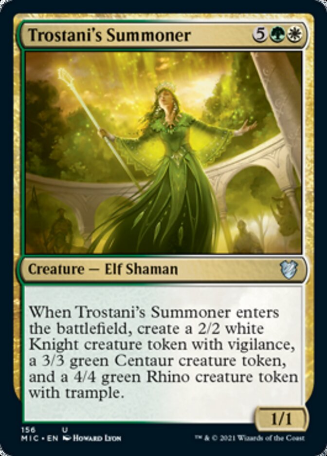 Trostani's Summoner [Innistrad: Midnight Hunt Commander] | Anubis Games and Hobby