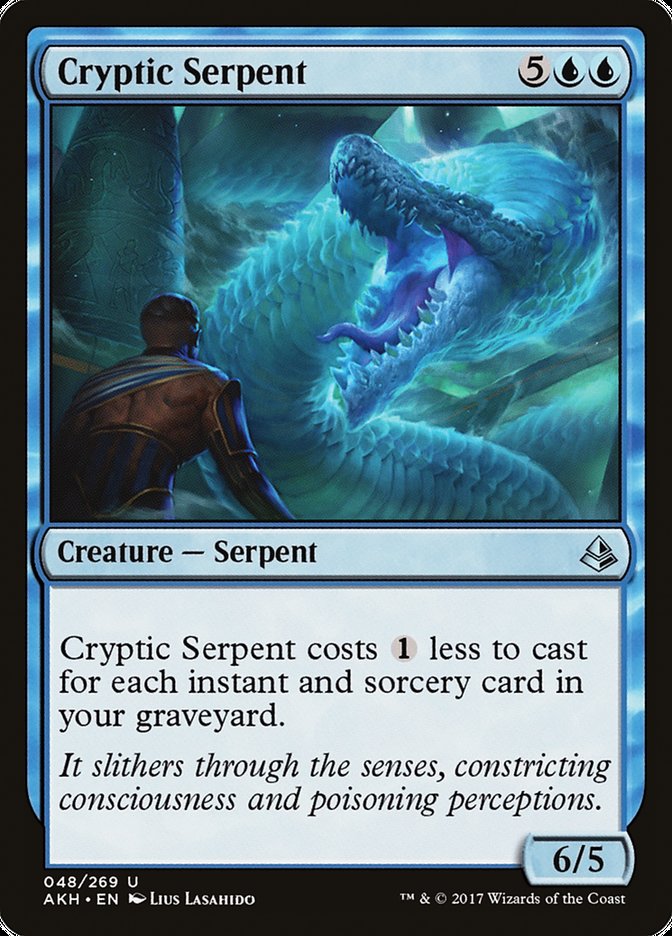 Cryptic Serpent [Amonkhet] | Anubis Games and Hobby