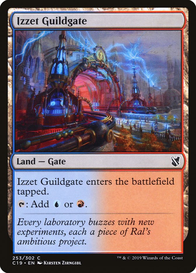 Izzet Guildgate [Commander 2019] | Anubis Games and Hobby