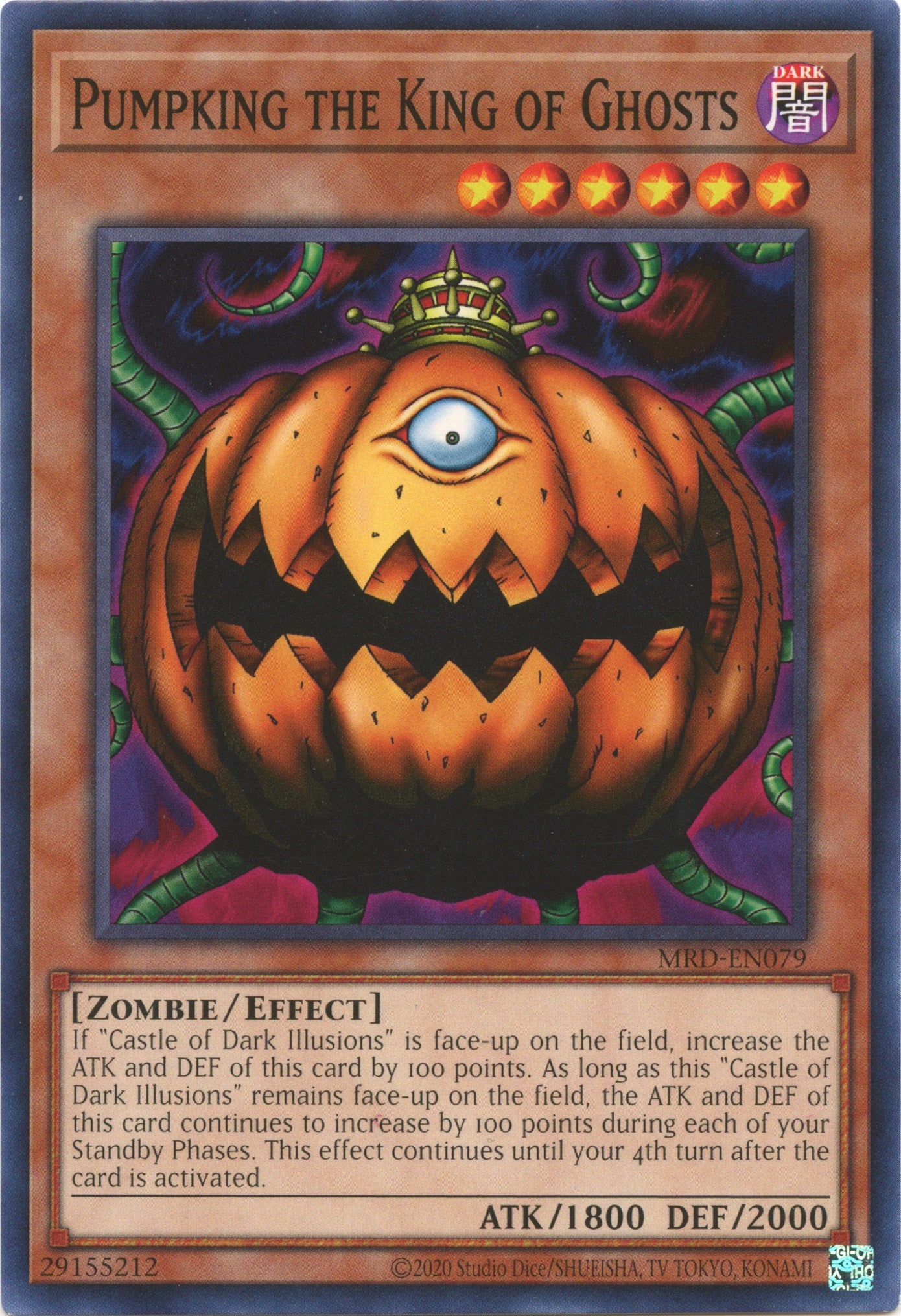 Pumpking the King of Ghosts (25th Anniversary) [MRD-EN079] Common | Anubis Games and Hobby