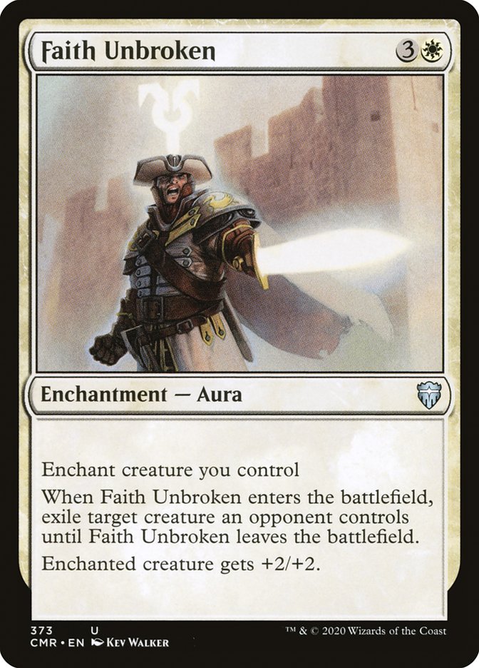 Faith Unbroken [Commander Legends] | Anubis Games and Hobby