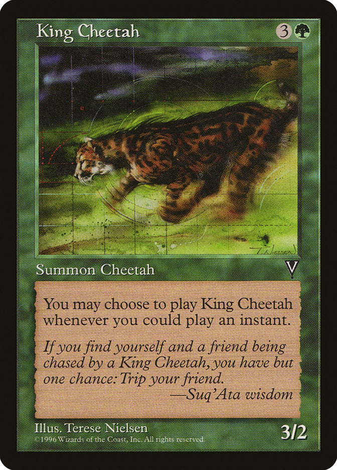 King Cheetah [Visions] | Anubis Games and Hobby