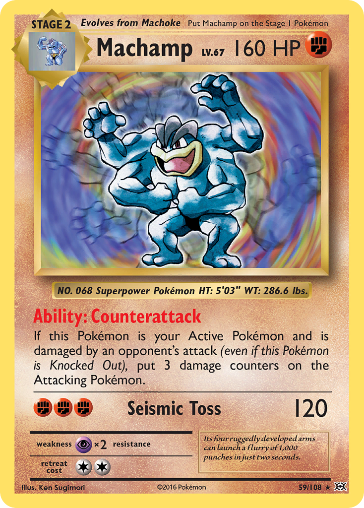 Machamp (59/108) [XY: Evolutions] | Anubis Games and Hobby